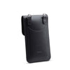 Handmade Leather Mobile Phone Pouch Plus - Black-3