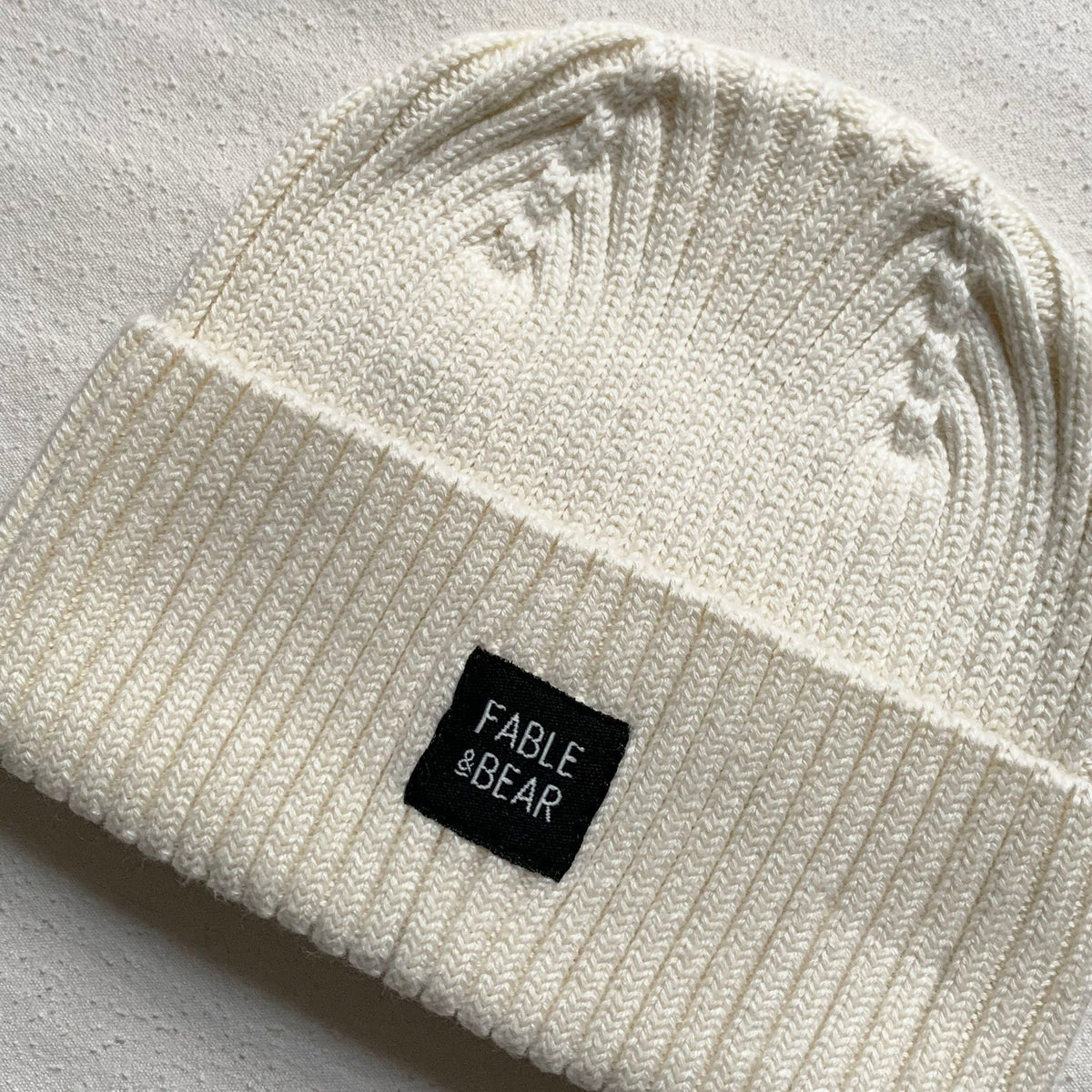 Rib Knit Baby Hat