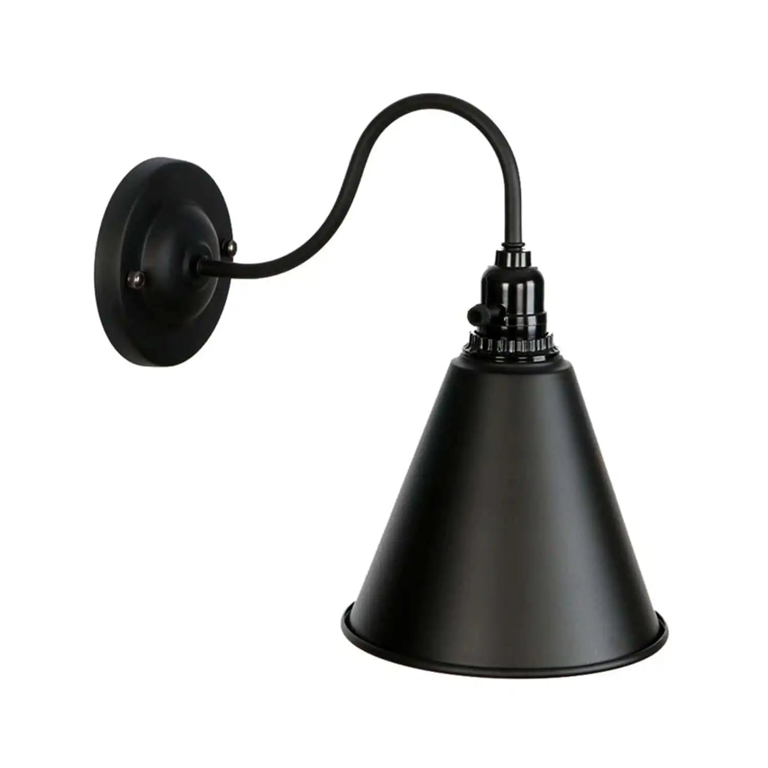 LEDSone LEDSone Retro Industrial Wall-Mounted Sconce Home & Garden > Lighting > Lighting Fixtures > Wall Light Fixtures > Black Metal Wall Lights emmy-jane-boutique.myshopify.com
