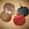 Mini saddle bag coin purse charm - Red-1