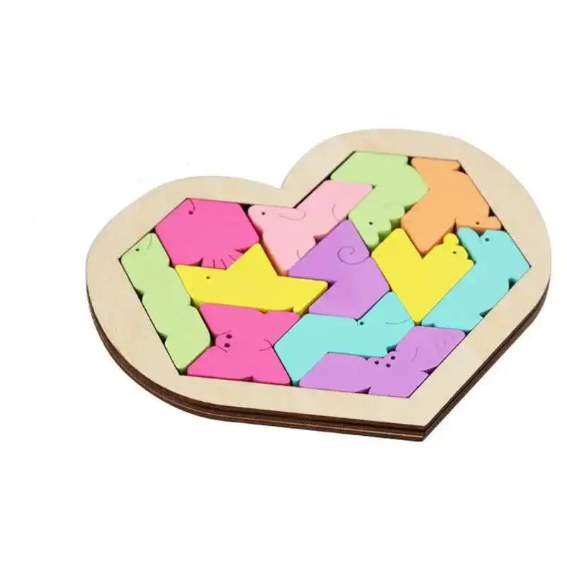 Emmy Jane Wooden Puzzles - Educational Math Tangram Game Toys & Games > Puzzles > Wooden & Pegged Puzzles emmy-jane-boutique.myshopify.com