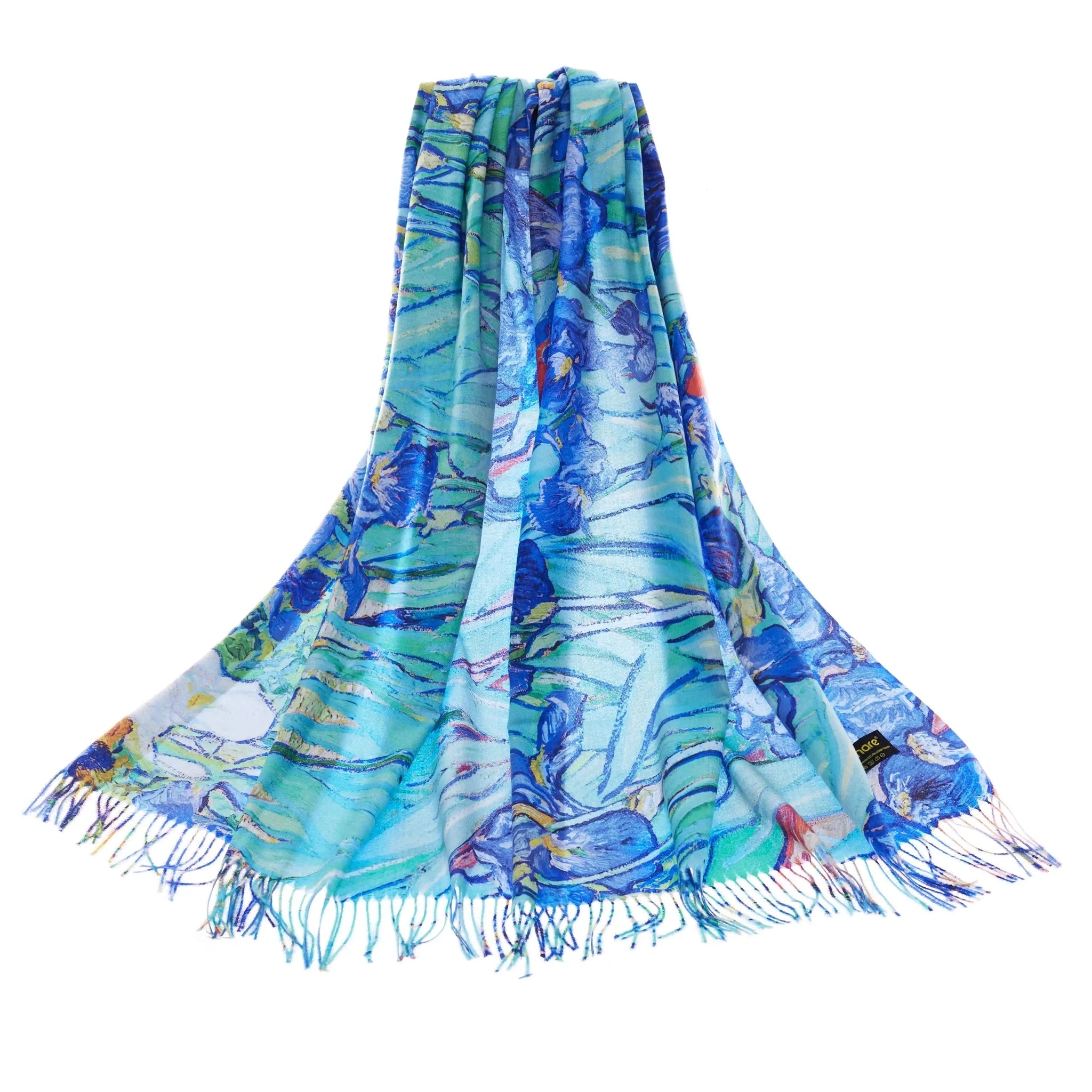 Signare Tapestry Van Gogh Iris - Art Pashmina Art Pashmina emmy-jane-boutique.myshopify.com