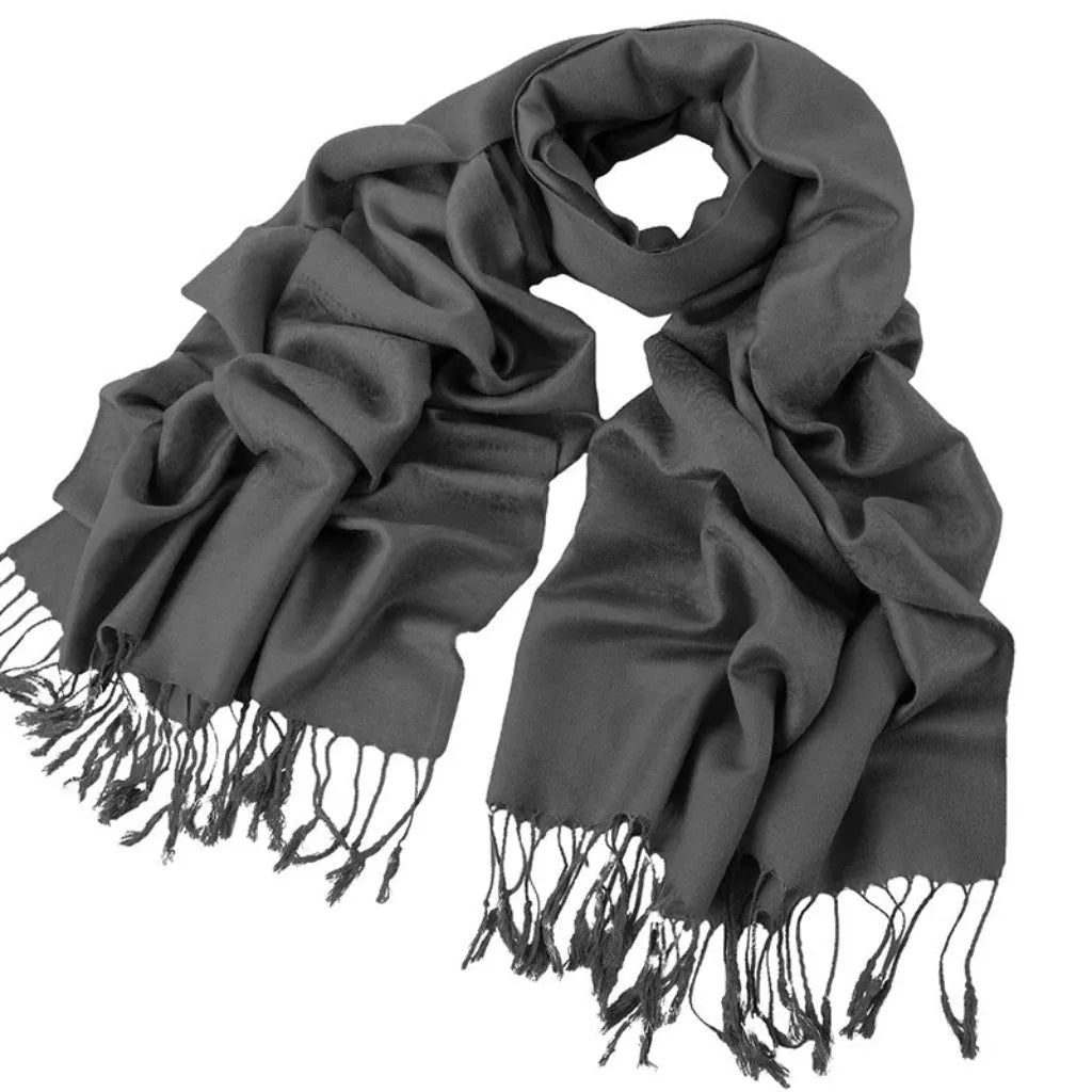 Signare Tapestry Black Pashmina Scarf Shawl Wrap Clothing & Accessories > Clothing Accessories > Scarves & Snoods > Shawls > Pashminas > Black Pashminas emmy-jane-boutique.myshopify.com