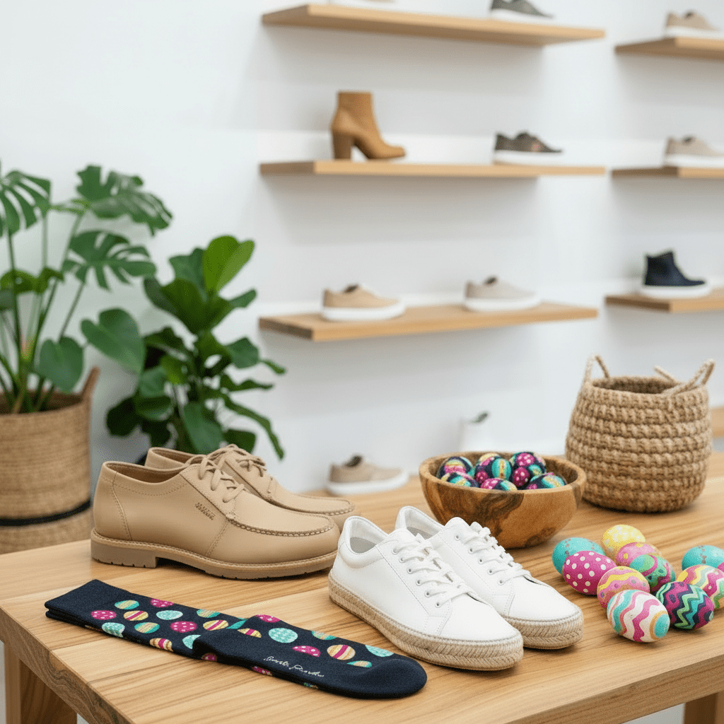 Men Bamboo Socks with Egg Design Soft and Durable