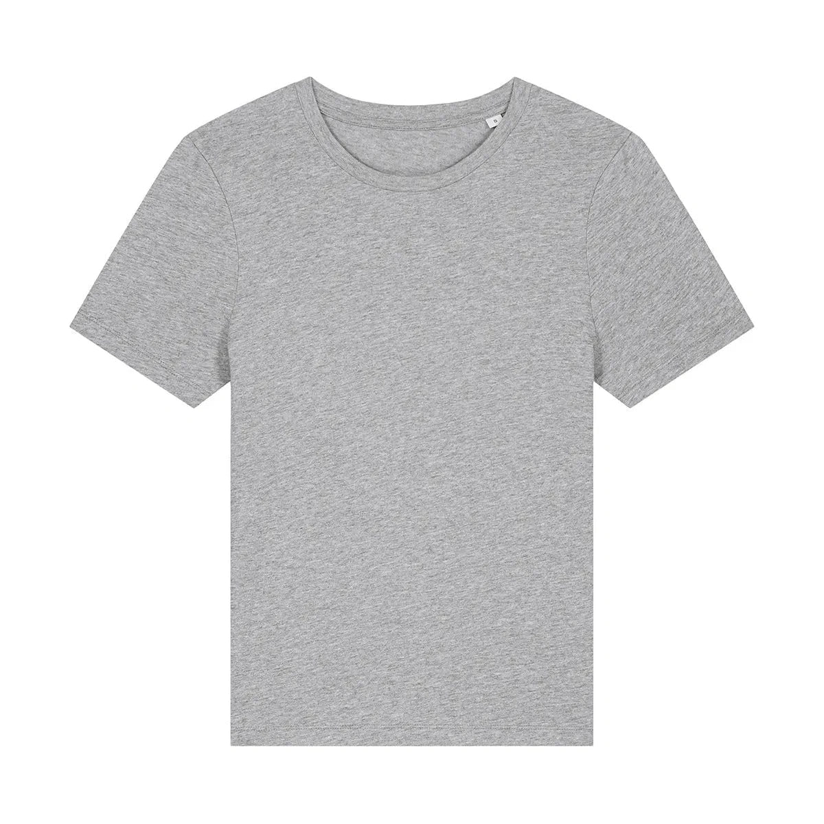 Grey t-shirt on a white background