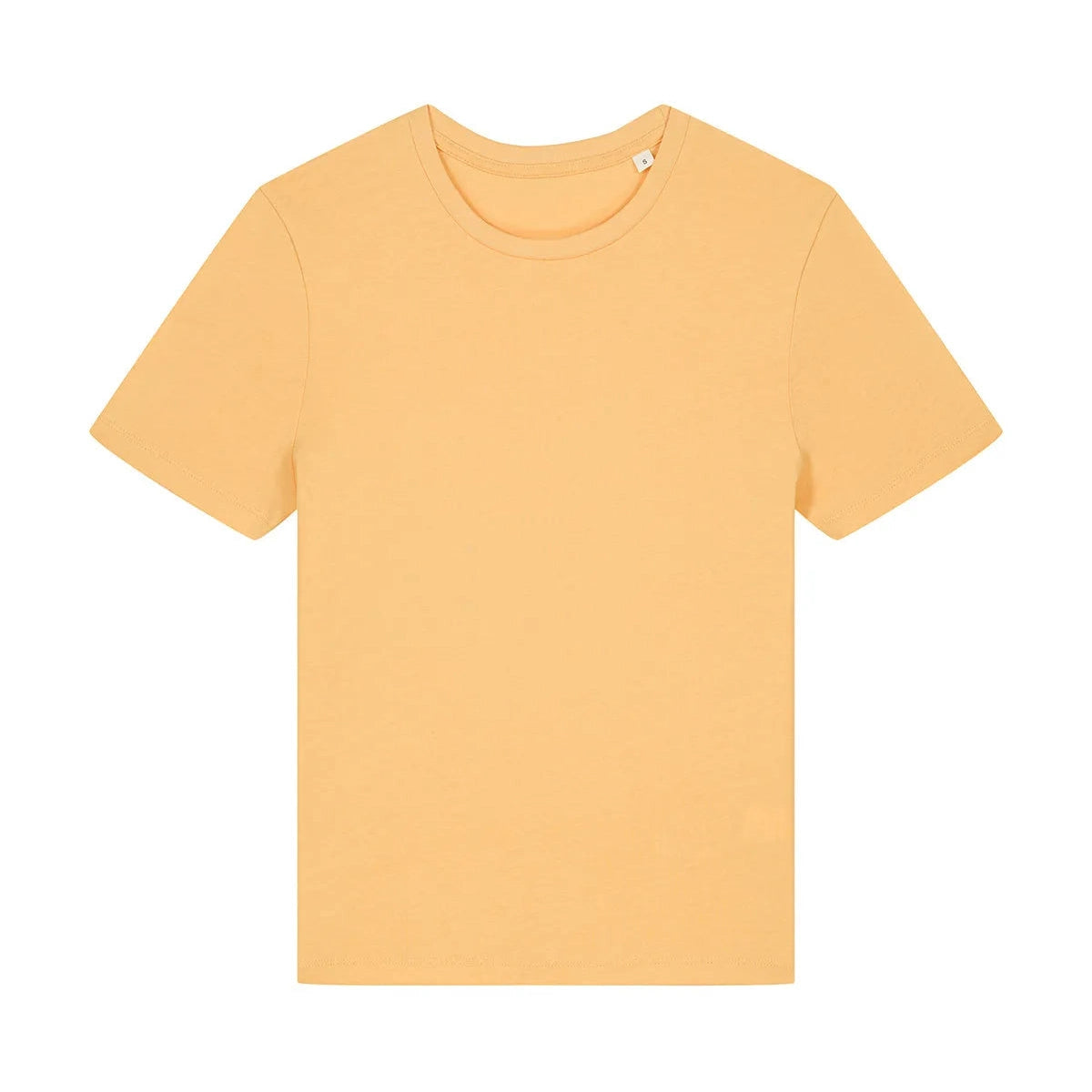 Yellow t-shirt on a white background