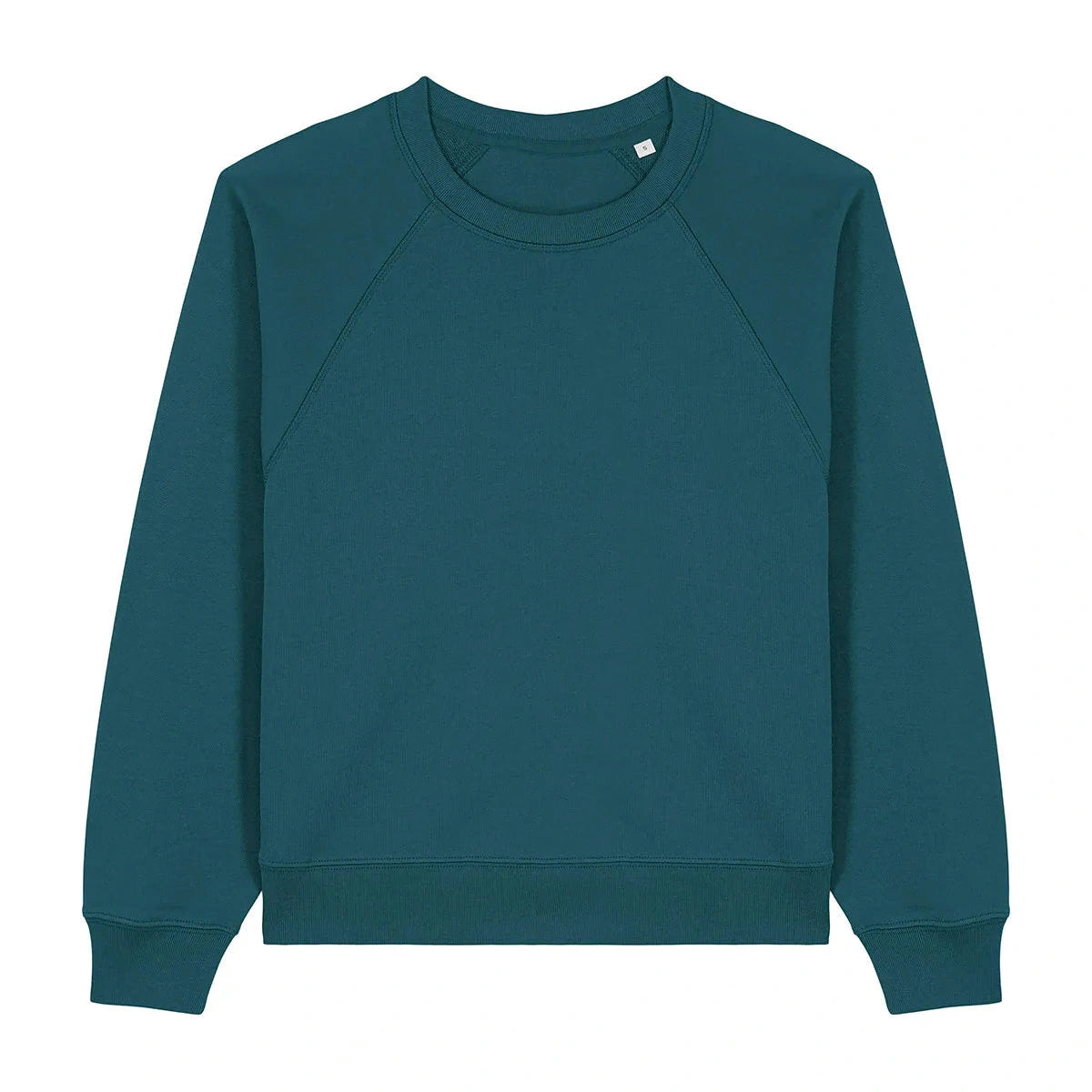 Premium Womens Organic Raglan Sweatshirt