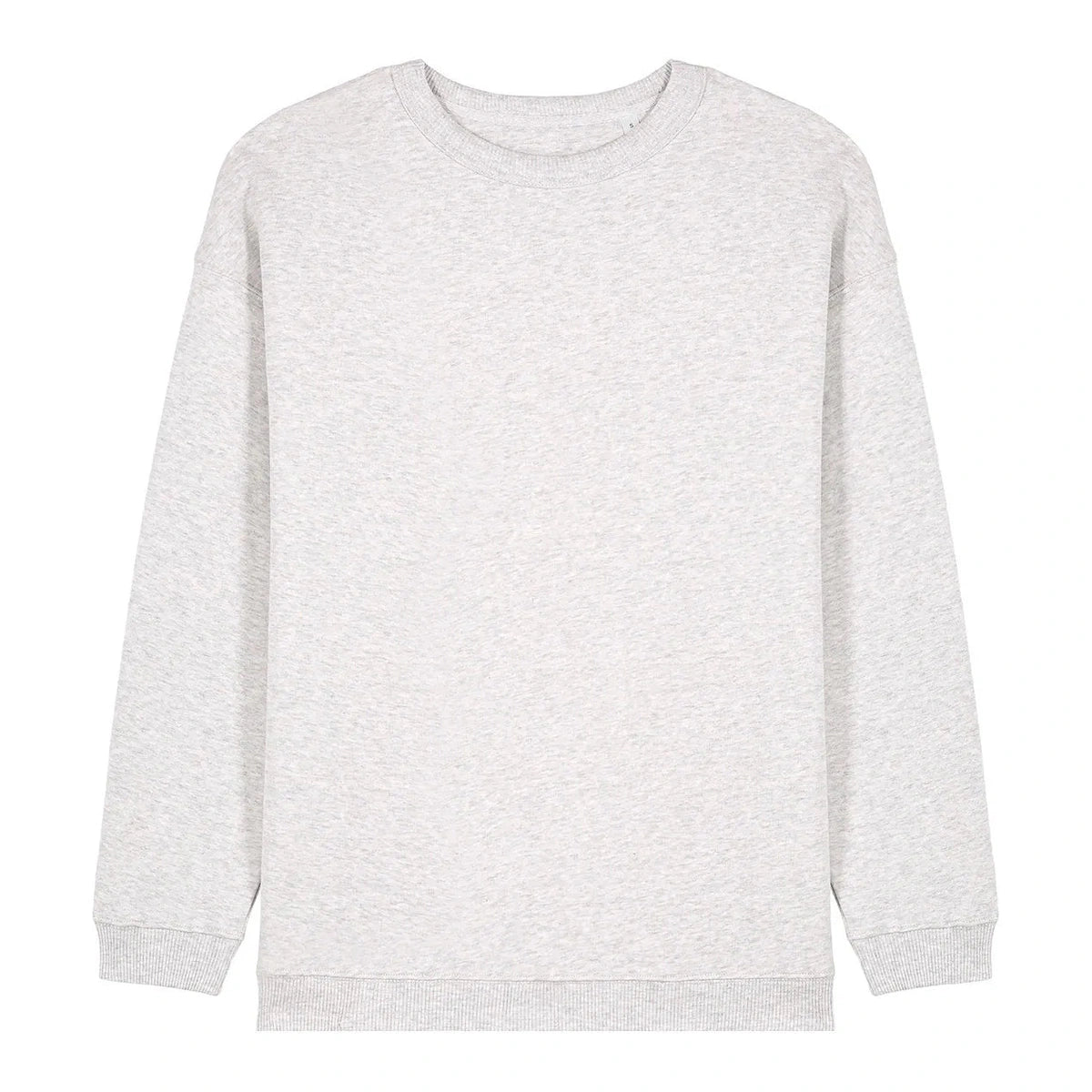 Grey sweatshirt on a white background