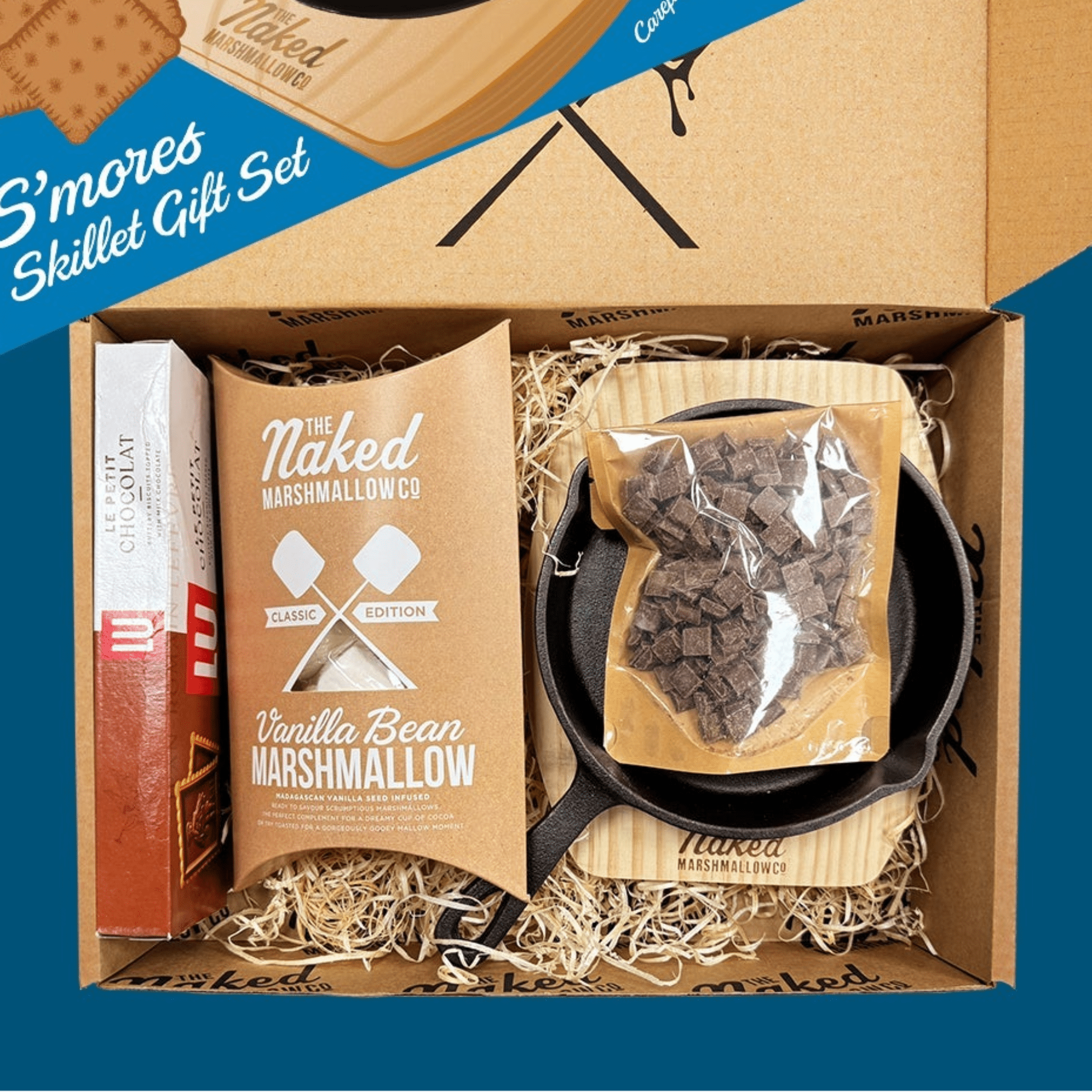 S'Mores Skillet Marshmallow toasting Gift Set