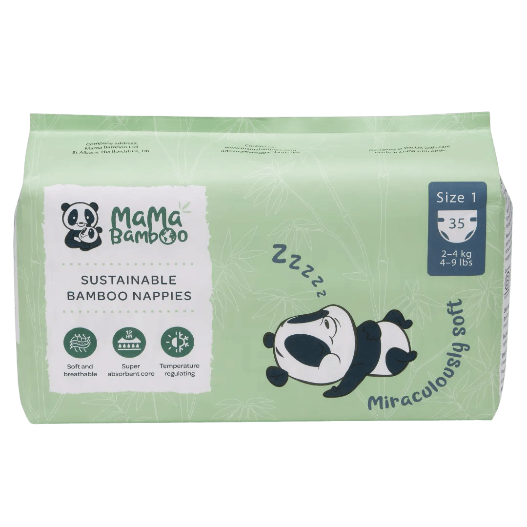 Mama Bamboo Biodegradable Nappies Mama Bamboo Sustainable Nappies DS Baby & Toddler > Diapering > Nappies > Eco-Friendly Nappies > Biodegradable Nappies > Mama Bamboo Sustainable Napies emmy-jane-boutique.myshopify.com