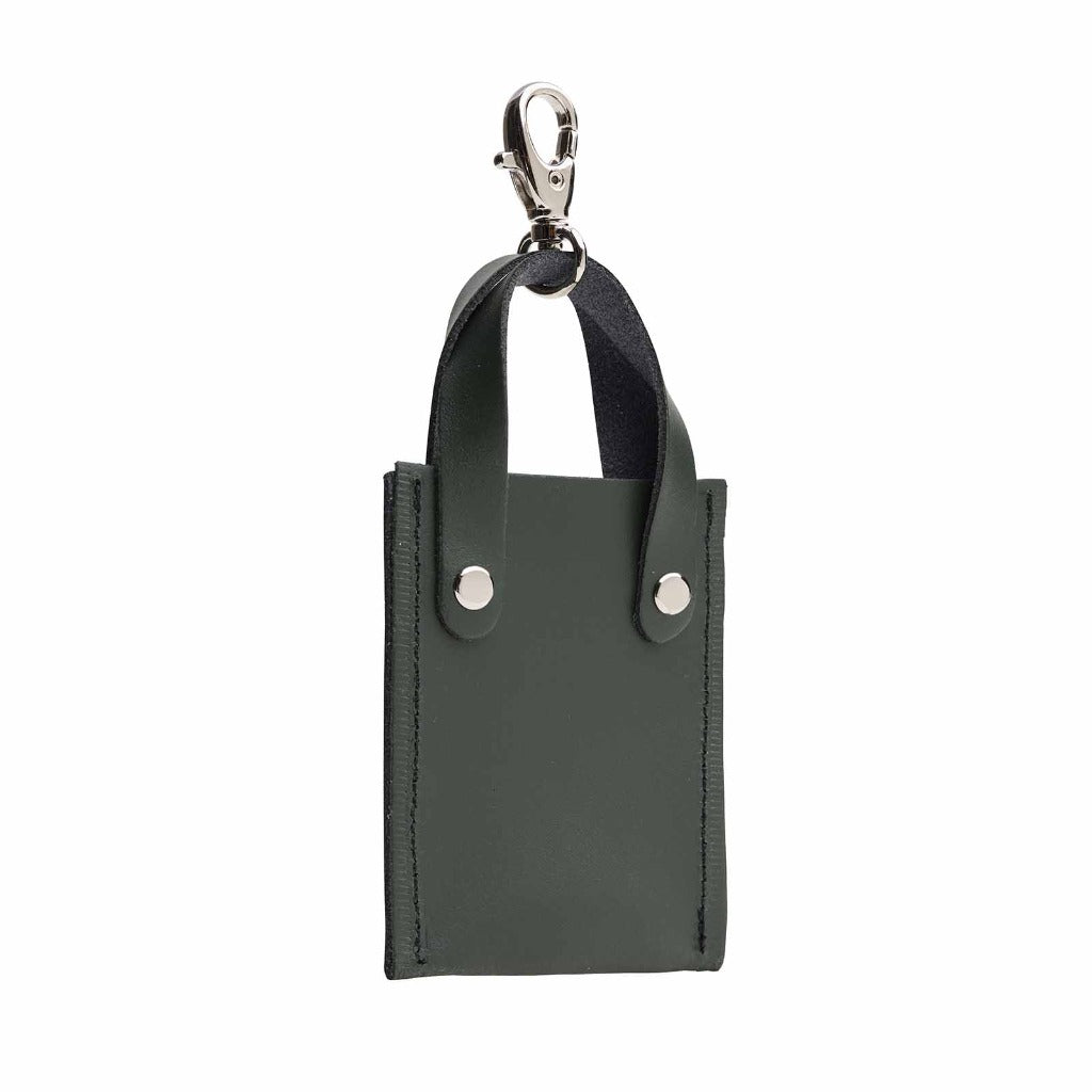 Mini tote bag charm - Ivy Green-1