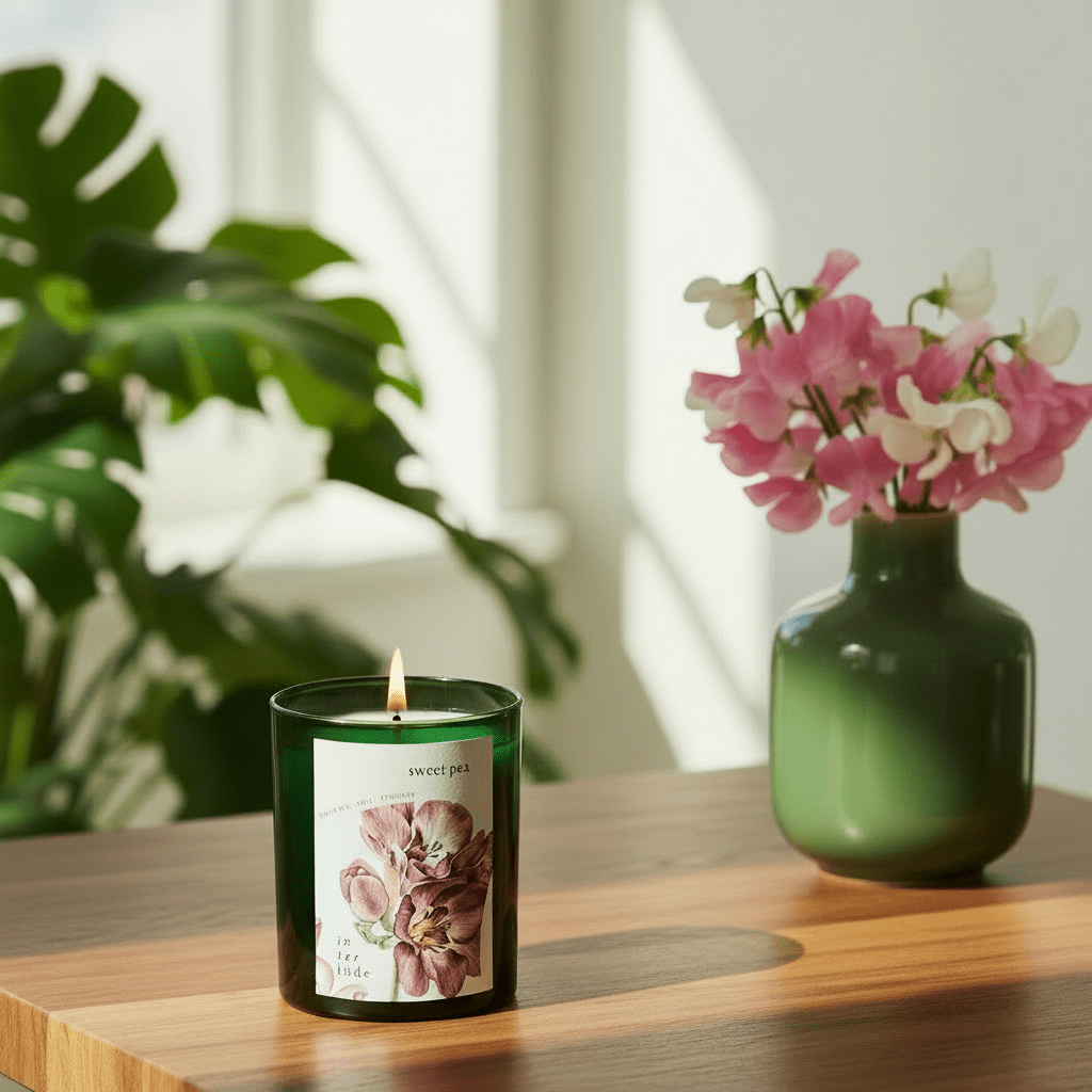 Sweet Pea Scented Candle