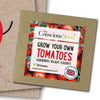 Emmy Jane Boutique I Love You From My Head Tomatoes - Eco Kraft Greeting Card