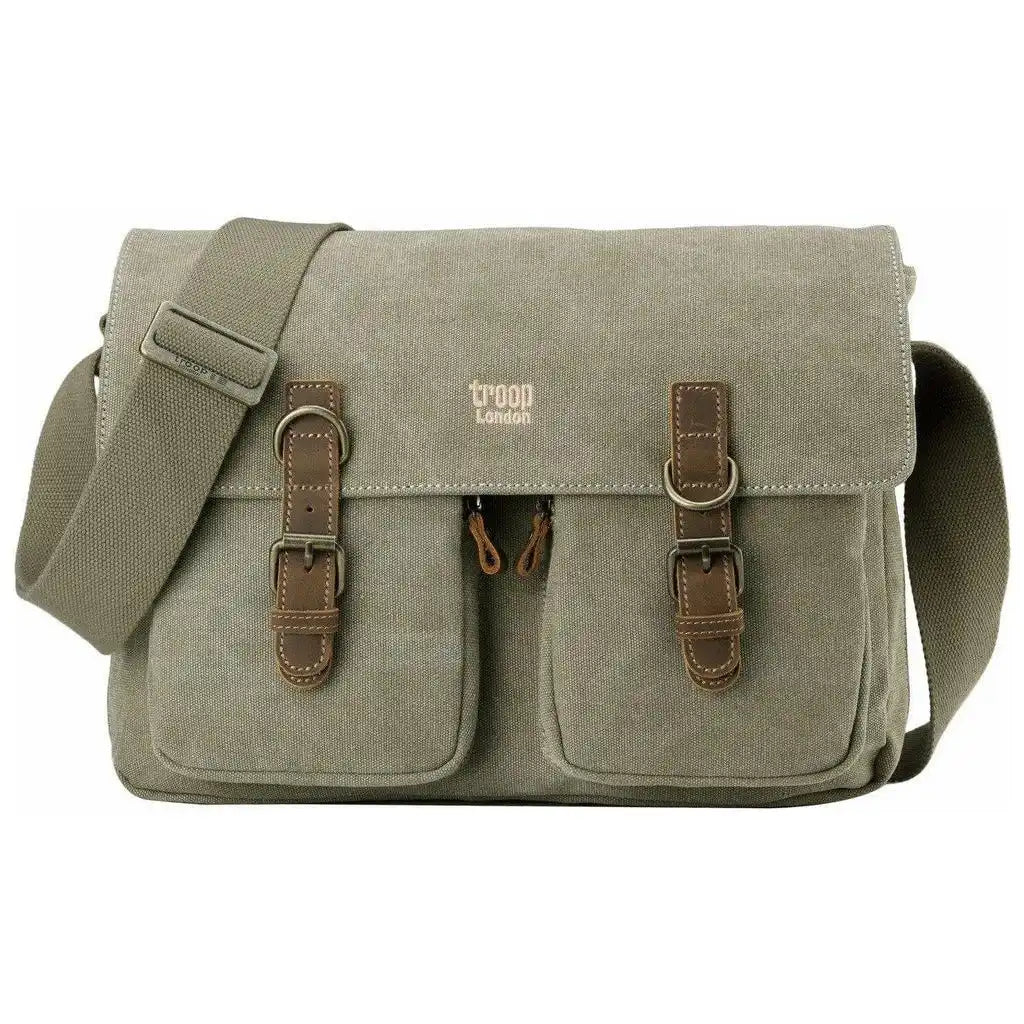 Troop London Troop London - Classic - Canvas Messenger Bag - 5 Colours Luggage & Bags > Messenger Bags > Canvas Crossbody Bags > Across body Bag > Troop London Bags > Troop London Classic Cross Body Bag emmy-jane-boutique.myshopify.com