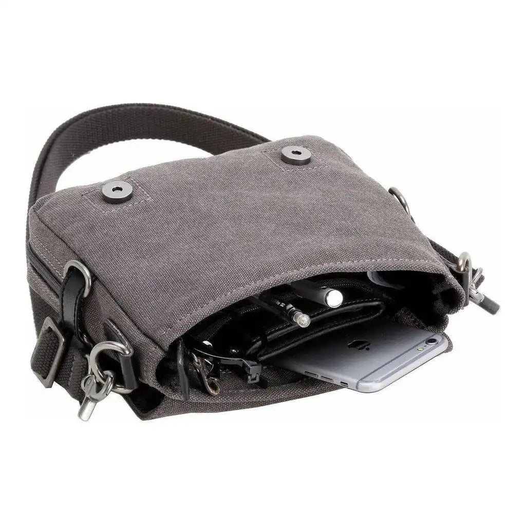 Troop London Canvas Across Body Bag - Troop London Classic - Small Travel Bag Apparel & Accessories > Handbags, Wallets & Cases > Handbags > Crossbody Bags > Troop London Bags > Canvas Across Body Bags emmy-jane-boutique.myshopify.com