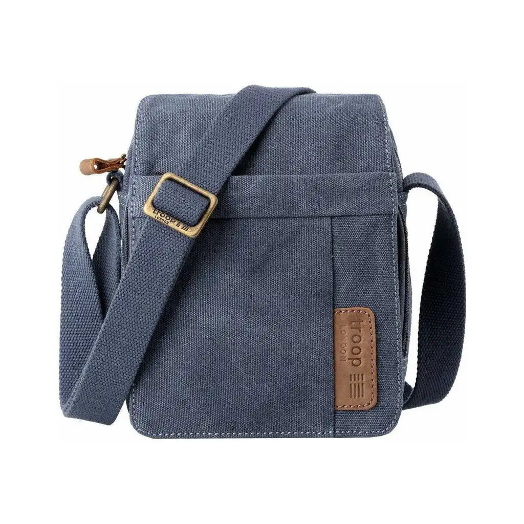 Troop London Canvas Cross Body Bag - Troop London Classic - 8 Great Colours Apparel & Accessories > Handbags, Wallets & Cases > Handbags > Crossbody Bags > Canvas Across Body Bag > Troop London Bags > Classic Canvas Bags emmy-jane-boutique.myshopify.com