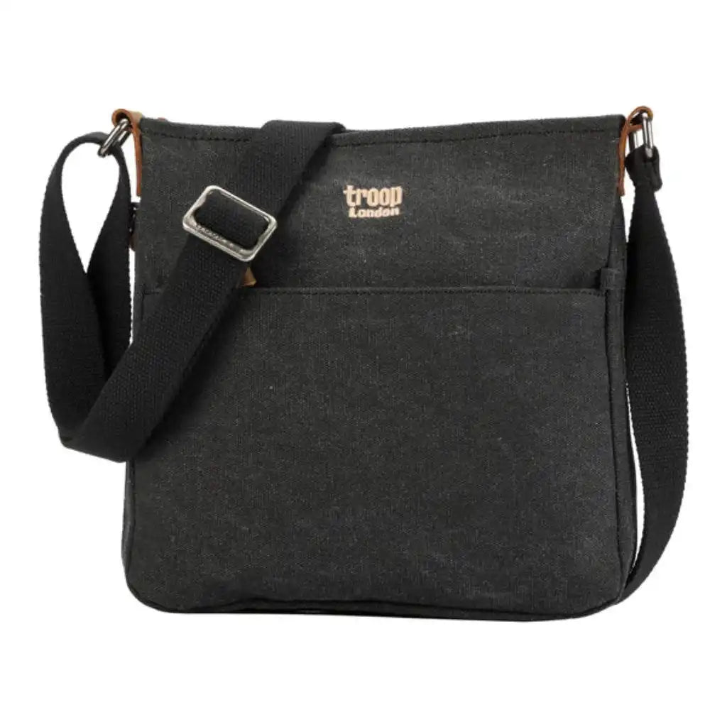 Troop London Canvas Cross Body Bag - Troop London Classic - 11 Colours Luggage & Bags > Messenger Bags > Canvas Crossbody Bags > Across body Bag > Troop London Bags > Troop London Classic Cross Body Bag emmy-jane-boutique.myshopify.com