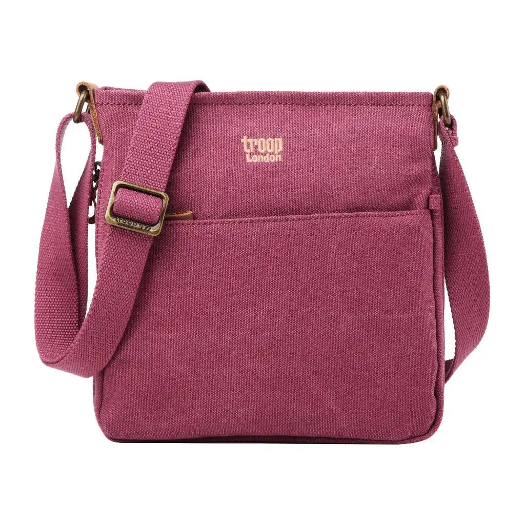 Troop London Canvas Cross Body Bag - Troop London Classic - 11 Colours Luggage & Bags > Messenger Bags > Canvas Crossbody Bags > Across body Bag > Troop London Bags > Troop London Classic Cross Body Bag emmy-jane-boutique.myshopify.com
