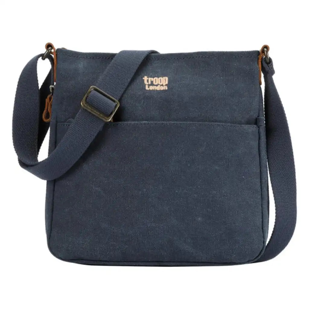 Troop London Canvas Cross Body Bag - Troop London Classic - 11 Colours Luggage & Bags > Messenger Bags > Canvas Crossbody Bags > Across body Bag > Troop London Bags > Troop London Classic Cross Body Bag emmy-jane-boutique.myshopify.com