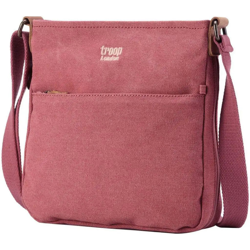 Troop London Canvas Cross Body Bag - Troop London Classic - 11 Colours Luggage & Bags > Messenger Bags > Canvas Crossbody Bags > Across body Bag > Troop London Bags > Troop London Classic Cross Body Bag emmy-jane-boutique.myshopify.com