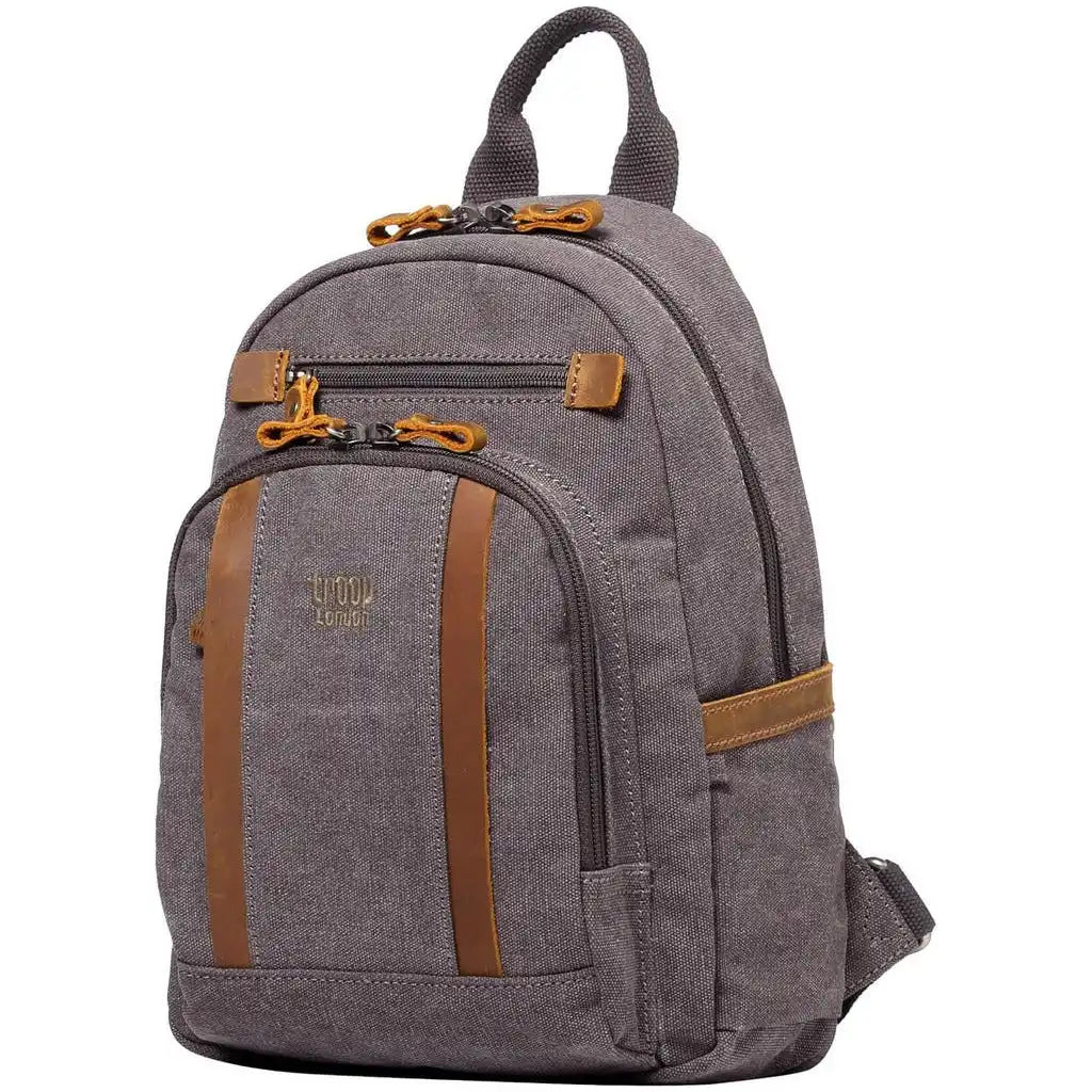 Troop London Small Canvas Backpack - Troop London Classic Canvas Backpack Luggage & Bags > Backpacks > Backpacks > Small Canvas Backpack > Troop London Classic Canvas Backpack emmy-jane-boutique.myshopify.com