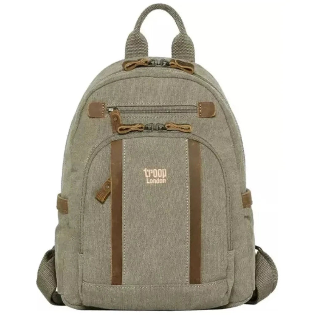 Small Canvas Backpack Troop London Classic Canvas Backpack