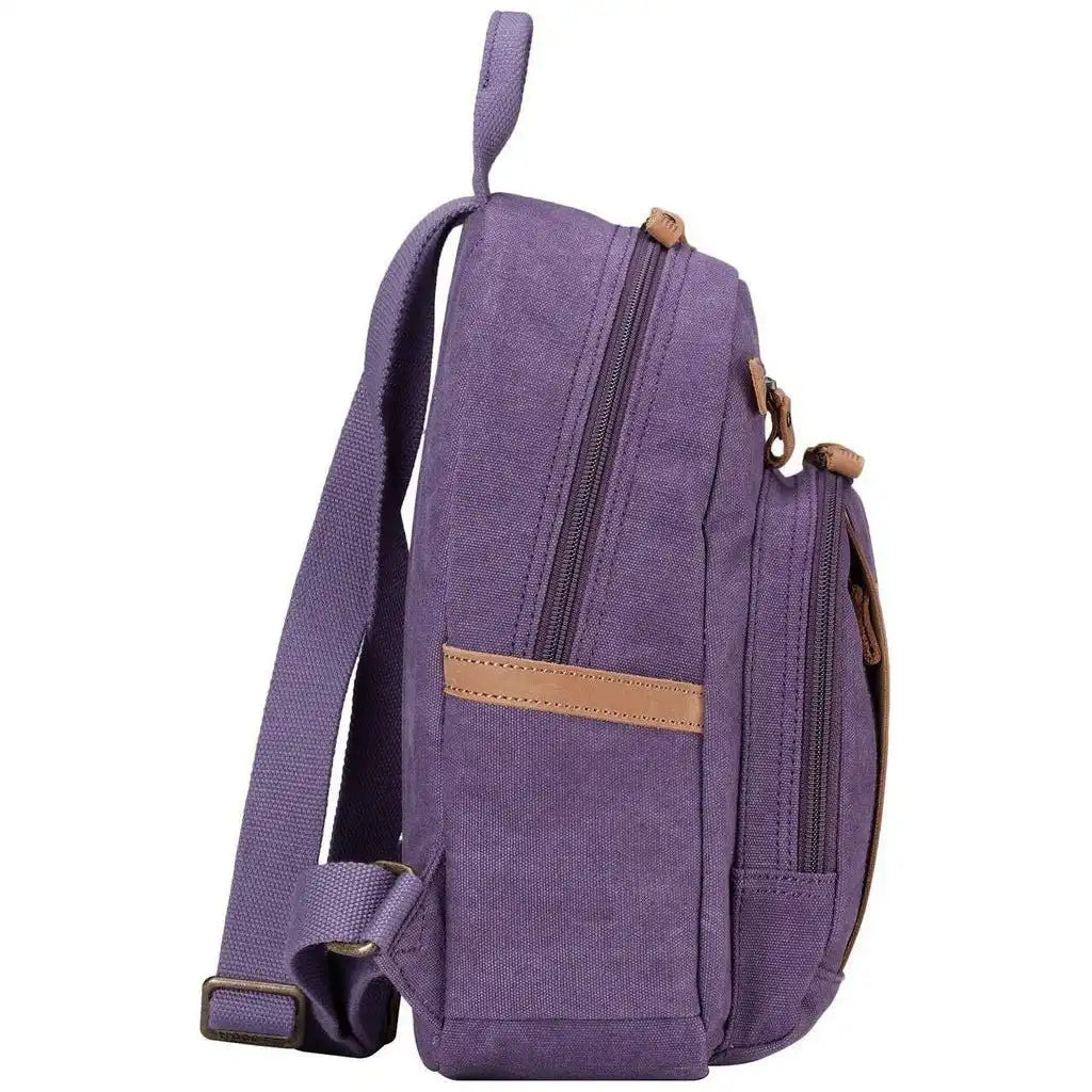 Troop London Small Canvas Backpack - Troop London Classic Canvas Backpack Luggage & Bags > Backpacks > Backpacks > Small Canvas Backpack > Troop London Classic Canvas Backpack emmy-jane-boutique.myshopify.com