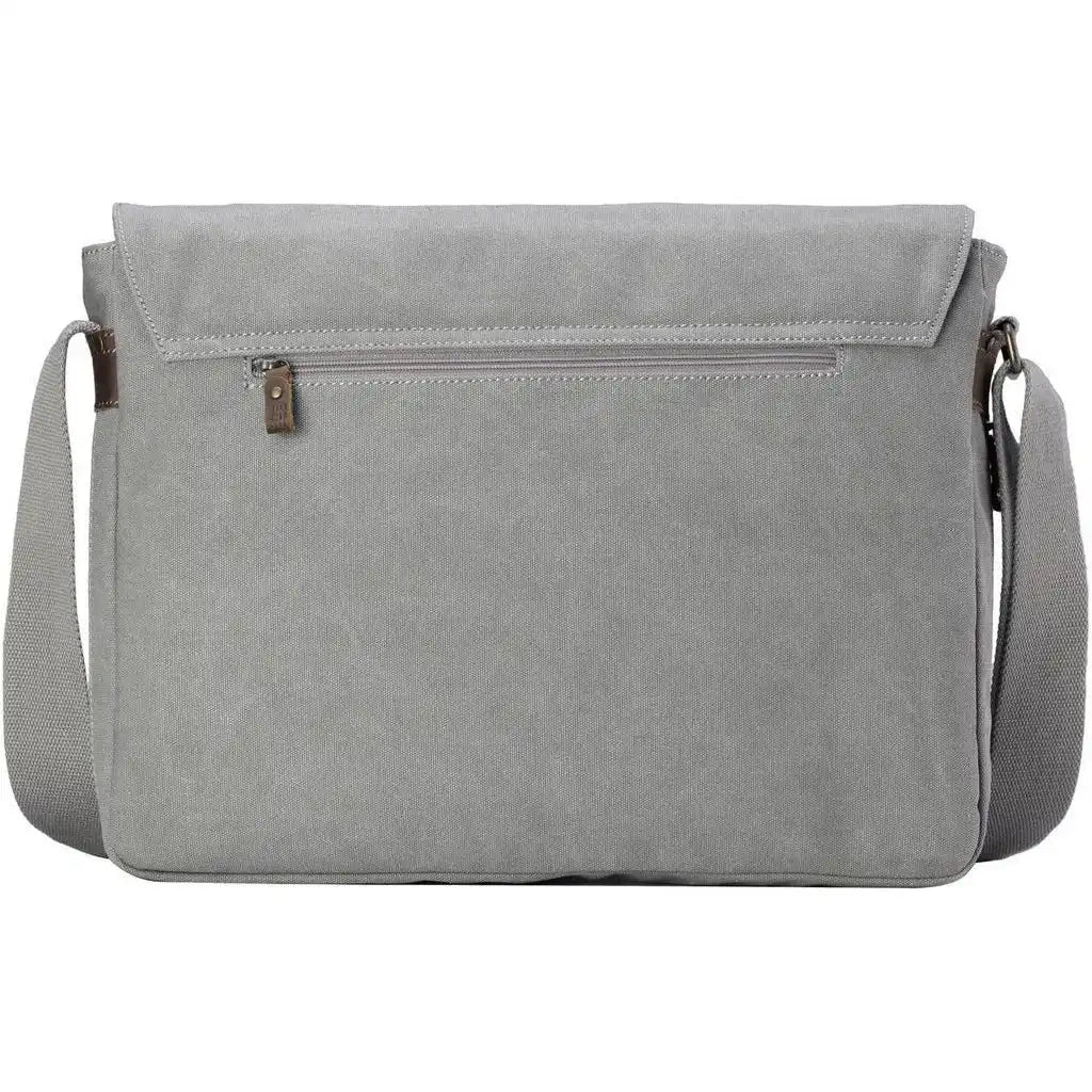 Troop London Canvas Laptop Messenger Bag - Troop London Classic  - 18'' Diagonally Luggage & Bags > Messenger Bags > Canvas Crossbody Bags > Across body Bag > Troop London Bags > Troop London Classic Cross Body Bag > Canvas Laptop Messenger Bag emmy-jane-boutique.myshopify.com