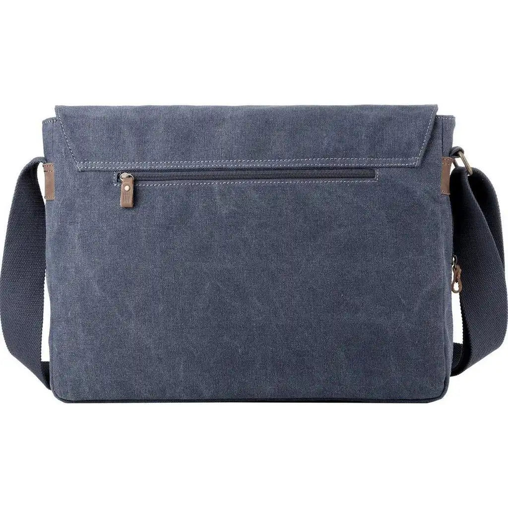 Troop London Canvas Laptop Messenger Bag - Troop London Classic  - 18'' Diagonally Luggage & Bags > Messenger Bags > Canvas Crossbody Bags > Across body Bag > Troop London Bags > Troop London Classic Cross Body Bag > Canvas Laptop Messenger Bag emmy-jane-boutique.myshopify.com