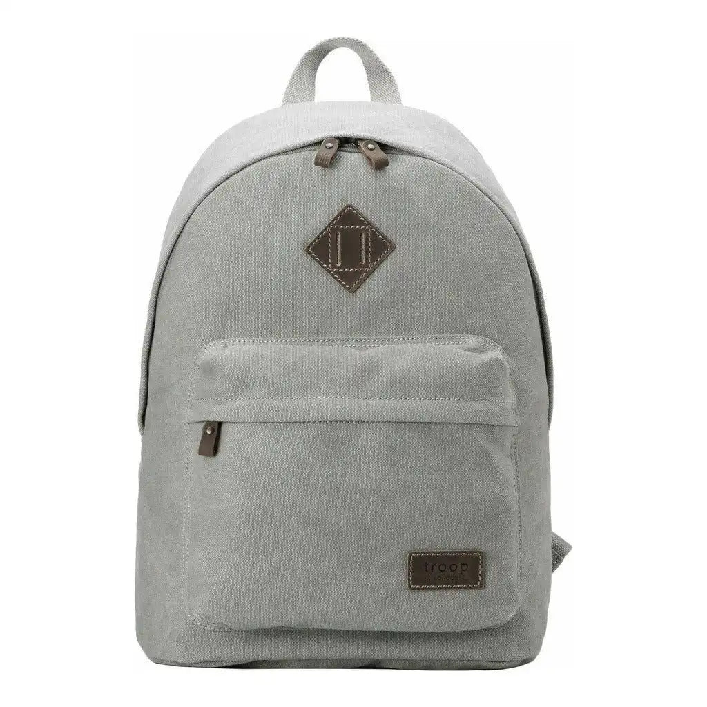 Troop London Canvas Backpack - Troop London Heritage Casual Daypack - 11 Great Colours Luggage & Bags > Backpacks > Troop London Bags > Heritage Canvas Backpacks > Smart Casual Daypack emmy-jane-boutique.myshopify.com