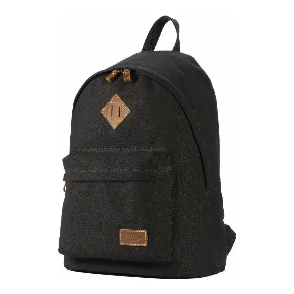 Troop London Canvas Backpack - Troop London Heritage Casual Daypack - 11 Great Colours Luggage & Bags > Backpacks > Troop London Bags > Heritage Canvas Backpacks > Smart Casual Daypack emmy-jane-boutique.myshopify.com