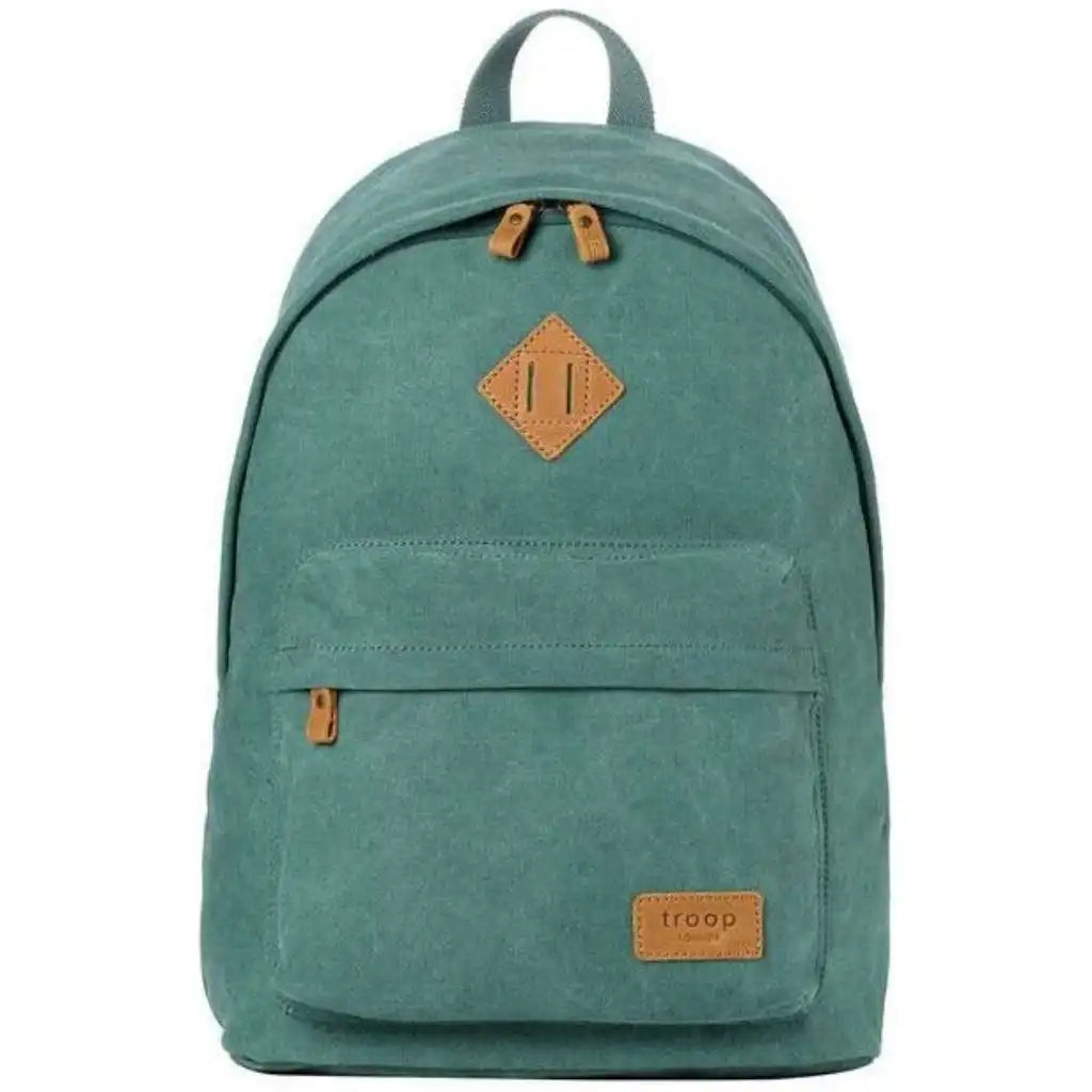 Troop London Canvas Backpack - Troop London Heritage Casual Daypack - 11 Great Colours Luggage & Bags > Backpacks > Troop London Bags > Heritage Canvas Backpacks > Smart Casual Daypack emmy-jane-boutique.myshopify.com