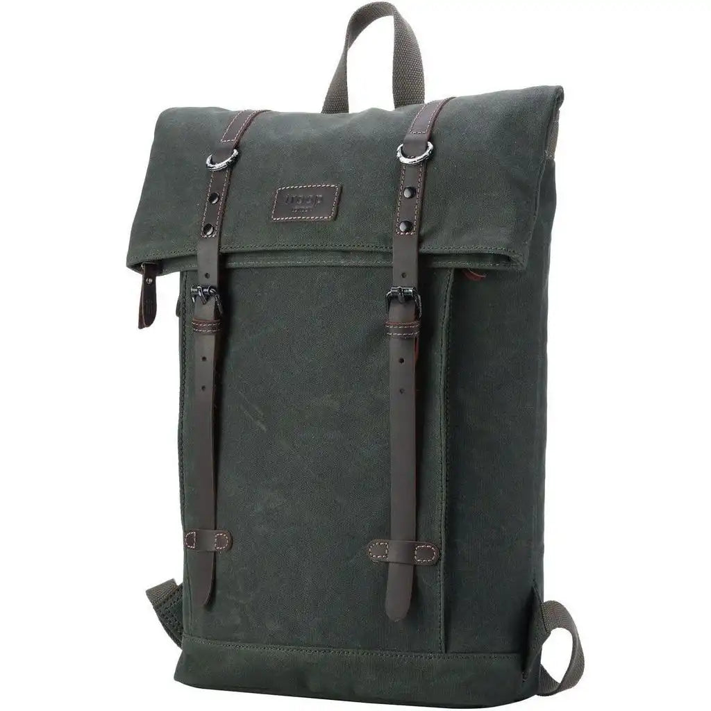 Troop London Laptop Backpack - Troop London - Heritage Canvas 15" Smart Casual Daypack Luggage & Bags > Backpacks > Laptop Backpack > Troop London Bags > Heritage Canvas Backpacks > 15" Laptop Backpacks > Smart Casual Daypack emmy-jane-boutique.myshopify.com