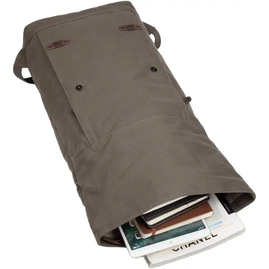 Troop London Laptop Backpack - Troop London - Heritage Canvas 15" Smart Casual Daypack Luggage & Bags > Backpacks > Laptop Backpack > Troop London Bags > Heritage Canvas Backpacks > 15" Laptop Backpacks > Smart Casual Daypack emmy-jane-boutique.myshopify.com