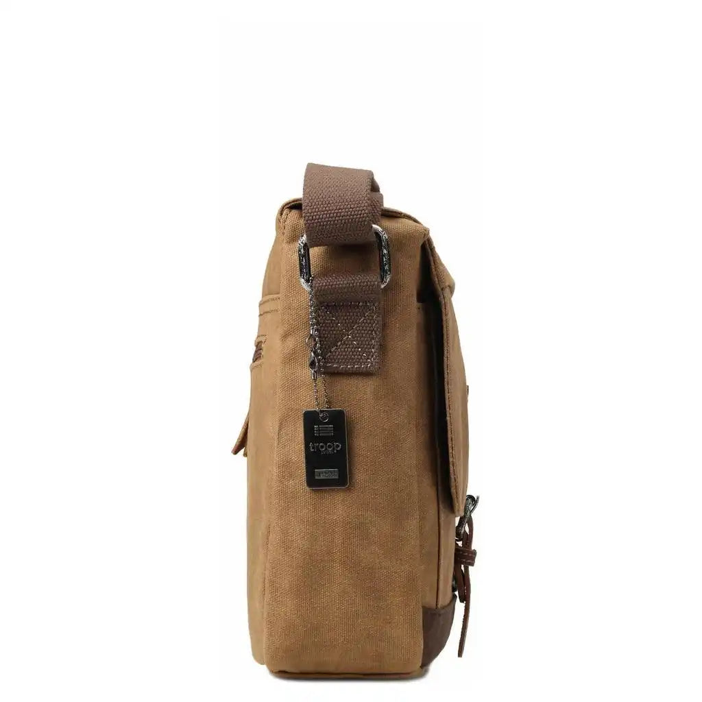Troop London Canvas Messenger Bag - Tablet Friendly Troop London Heritage Bags Luggage & Bags > Messenger Bags > Canvas Crossbody Bags > Across body Bag > Troop London Bags > Troop London Classic Cross Body Bag emmy-jane-boutique.myshopify.com
