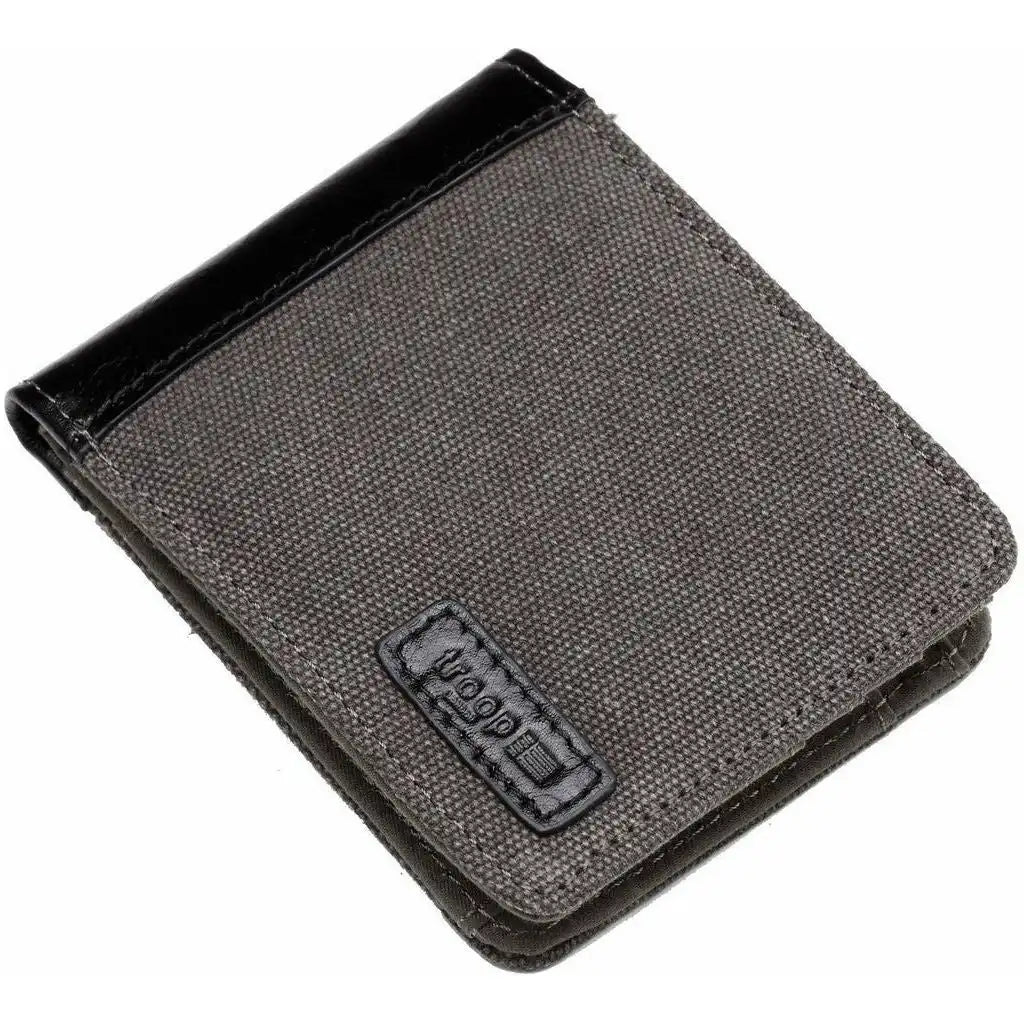Troop London Canvas Bi-fold Wallet - Blue Brown or Green - Troop London Accessories Apparel & Accessories > Handbags, Wallets & Cases > Mens Wallets > Canvas Bi-fold Wallet > Blue Brown or Green Wallets > Troop London Wallets emmy-jane-boutique.myshopify.com