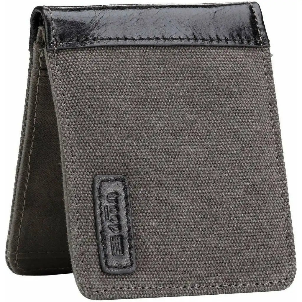 Troop London Canvas Bi-fold Wallet - Blue Brown or Green - Troop London Accessories Apparel & Accessories > Handbags, Wallets & Cases > Mens Wallets > Canvas Bi-fold Wallet > Blue Brown or Green Wallets > Troop London Wallets emmy-jane-boutique.myshopify.com