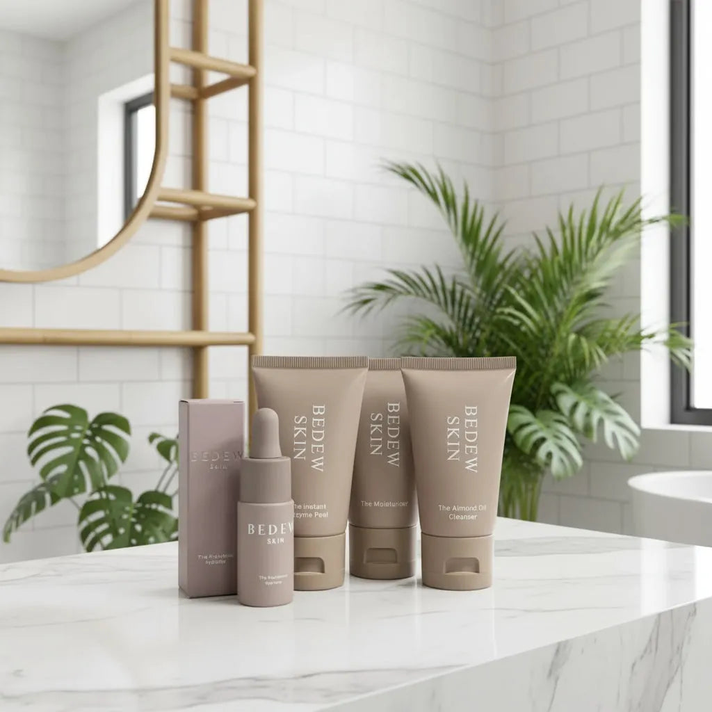 Bedew Skin Skincare Essentials Kit - Travel Friendly Skincare Set Health & Beauty > Personal Care > Cosmetics > Skincare > Lotions & Moisturisers > Skincare Essentials Kit > Travel Friendly Skincare Set emmy-jane-boutique.myshopify.com