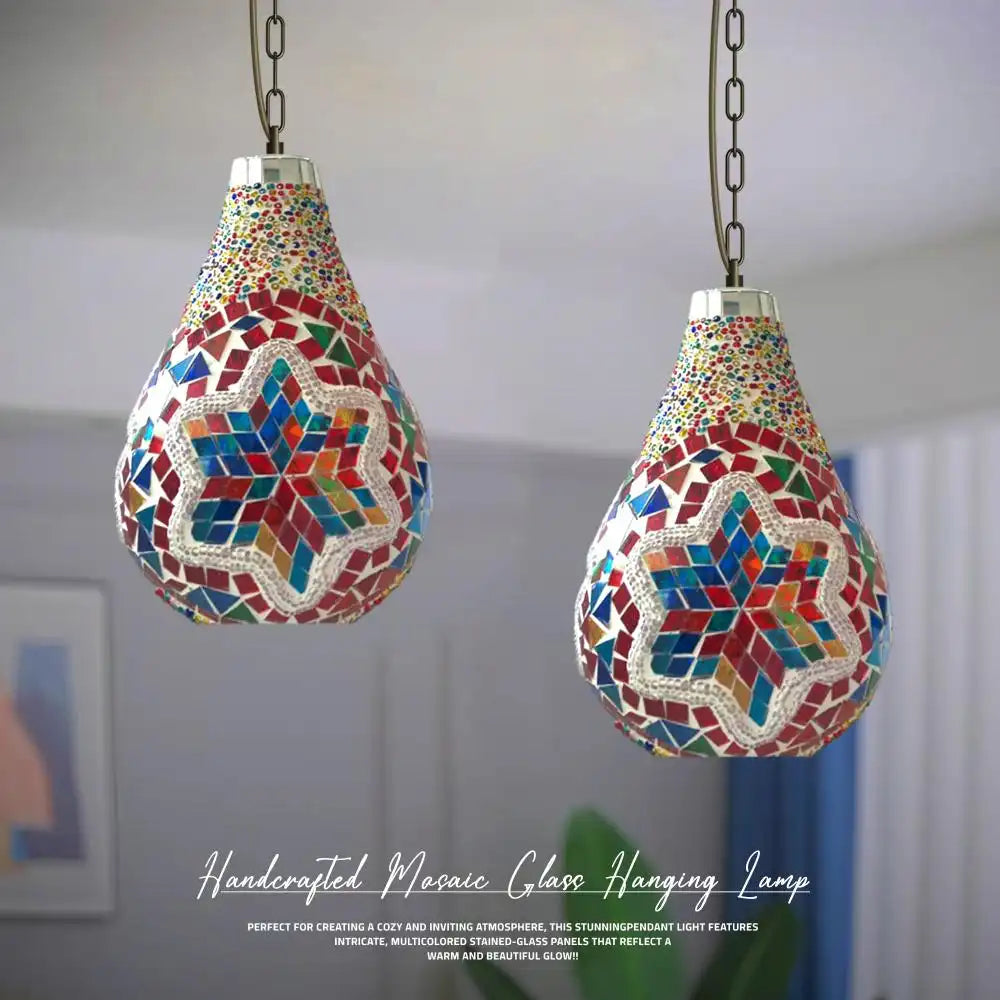 turkish mosaic hanging lamps