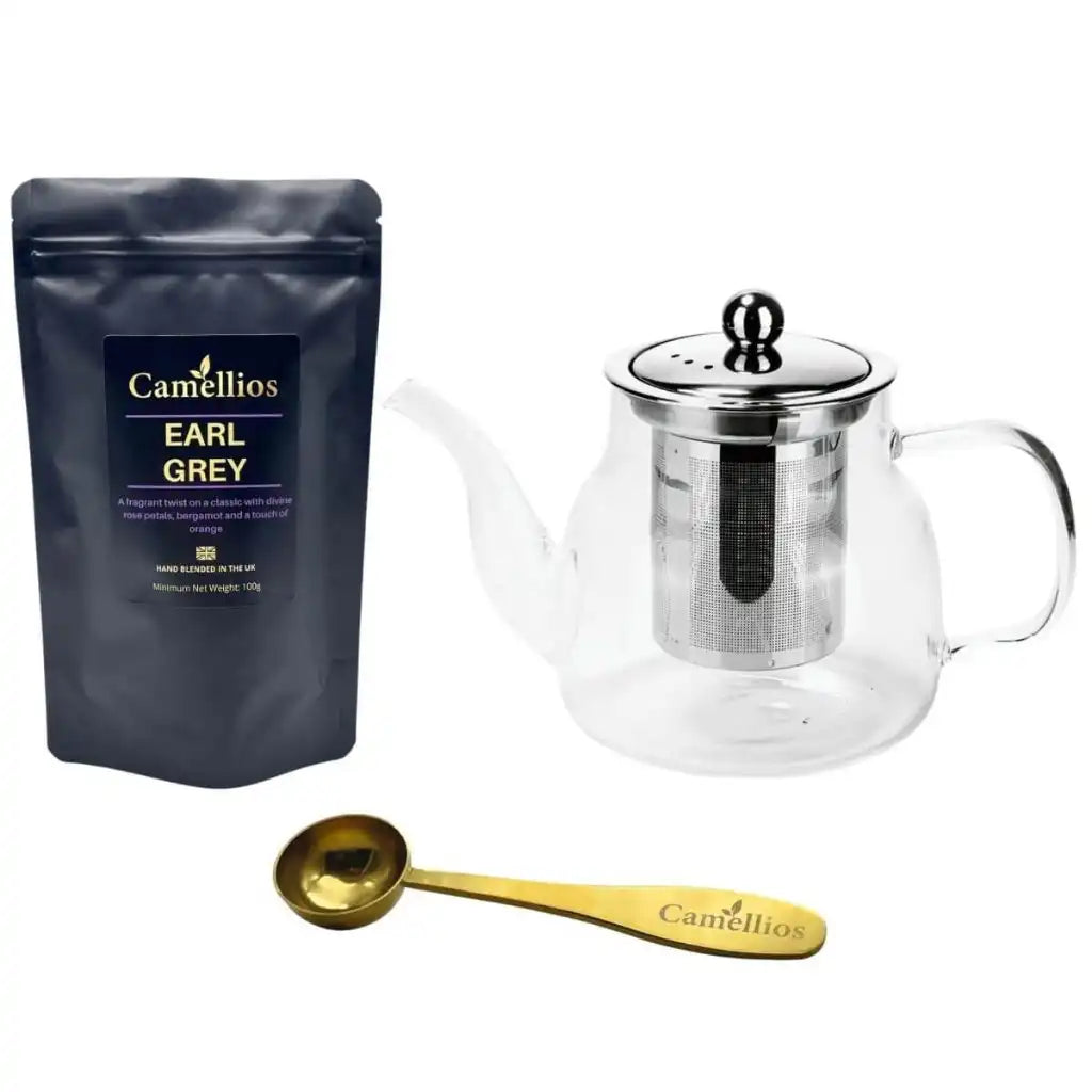 Camellios Loose Leaf Tea Set - Tea Gift Food, Beverages & Tobacco > Beverages > Tea & Infusions > Herbal Teas > Herbal Tea Gift Set emmy-jane-boutique.myshopify.com