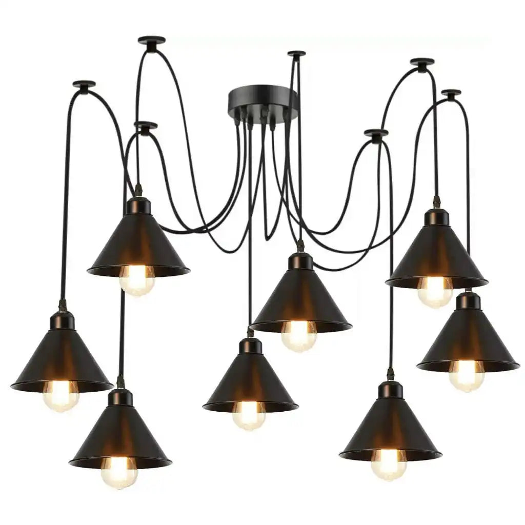 LEDSone Spider Light - Ceiling Pendant Light Multi Outlet 8 Way Home & Garden > Lighting > Lighting Fixtures > Ceiling Light Fixtures > Spider Lights > Ceiling Pendant Light > Multi Outlet 8 Way Ceiling Light emmy-jane-boutique.myshopify.com