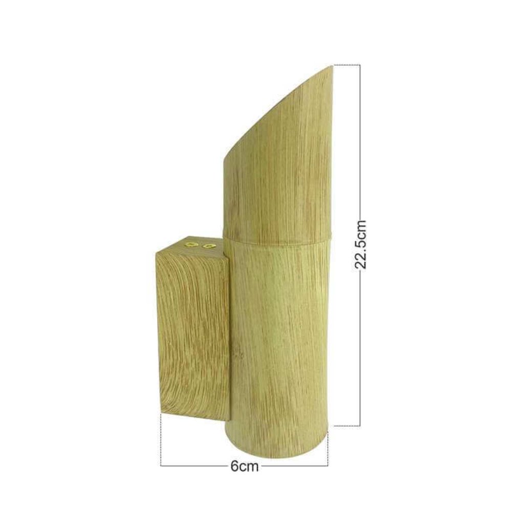 Indoor Wood Up Down Wall Light GU10 Wooden Wall Lights~4592-3