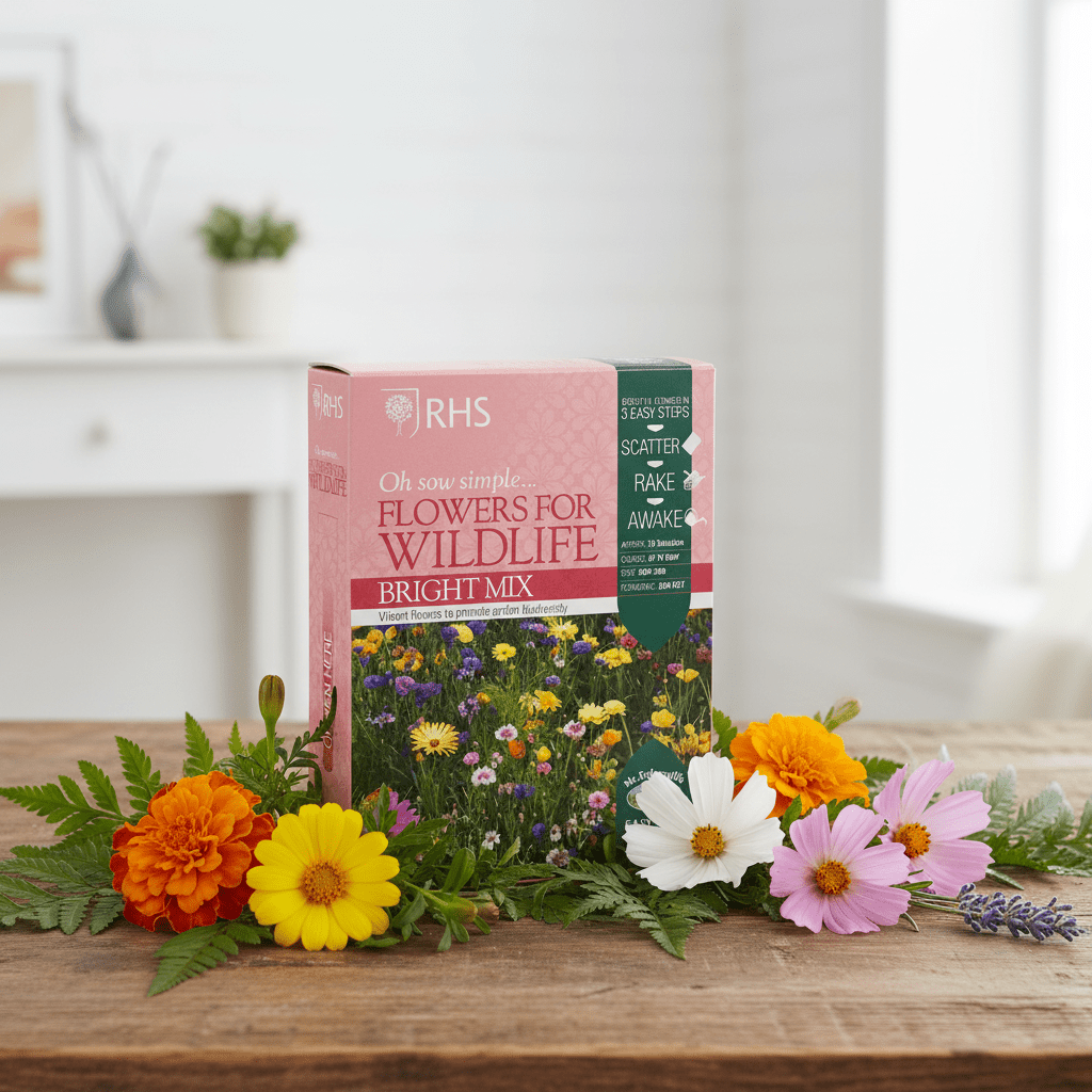 Wildlife Friendly Flower Seed Mix for Summer Garden Color