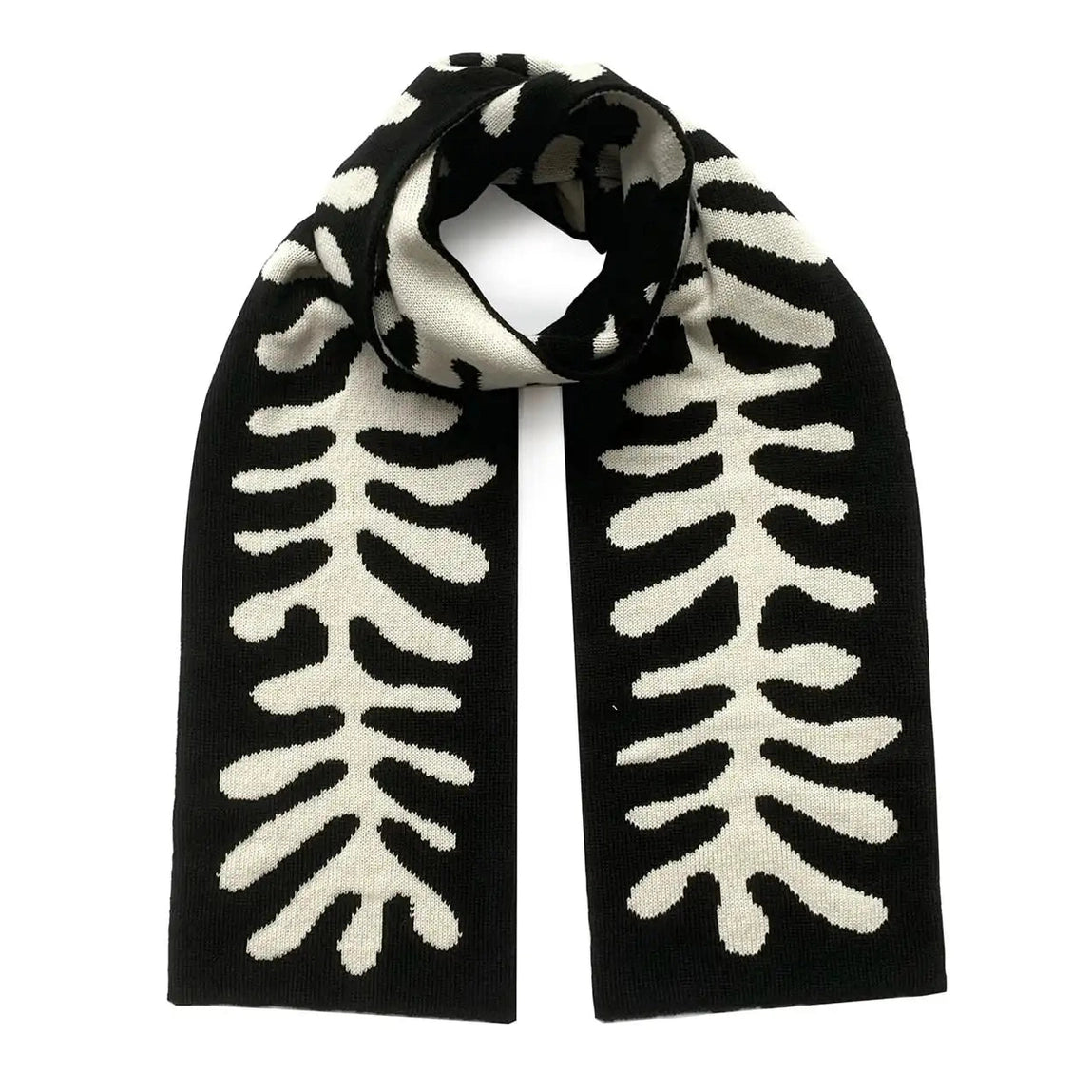 INGMARSON Organic Shape Wool - Cashmere Scarf knitwear emmy-jane-boutique.myshopify.com