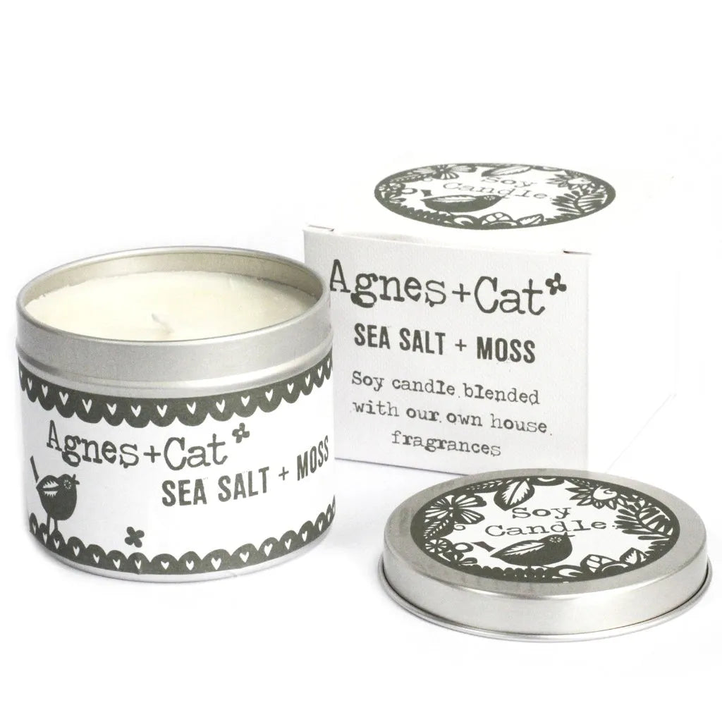 Agnes and Cat Agnes+Cat Soy Wax Tin Candles Vegan & Plastic-Free Home & Garden > Decor > Home Fragrances > Candles > Agnes and Cat Candles > Agnes+Cat Soy Wax Tin Candles > Vegan Candles > Plastic-Free Candles emmy-jane-boutique.myshopify.com