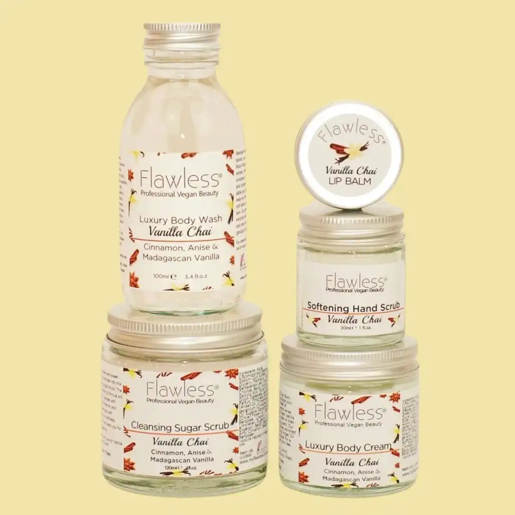 Flawless Beautiful Gift Boxes - Vanilla Chai Health & Beauty > Personal Care > Cosmetics > Bath & Body Gift Sets emmy-jane-boutique.myshopify.com