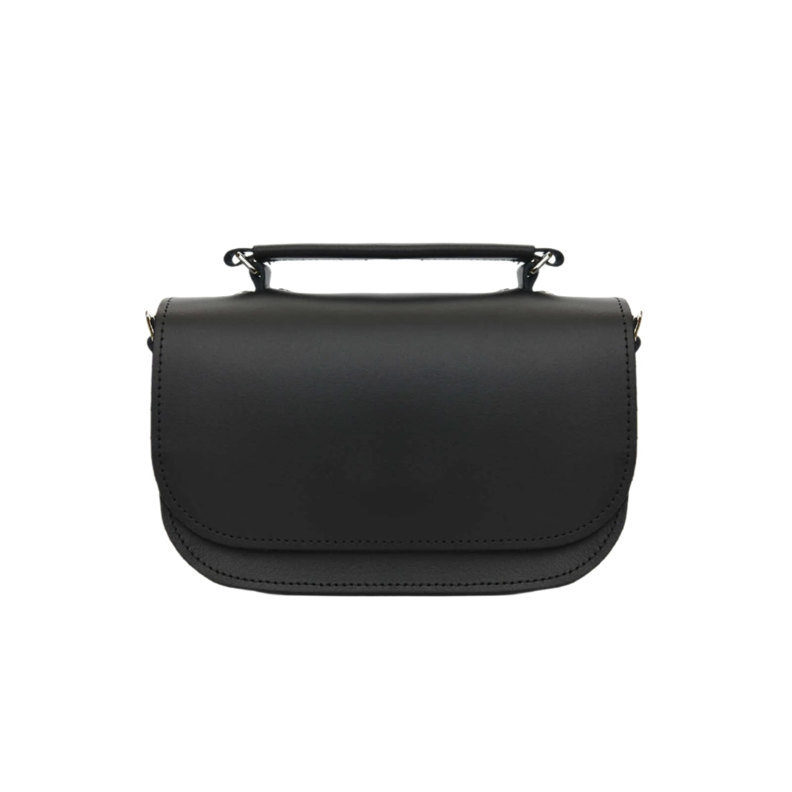 Aura Handmade Leather Bag - Black-0