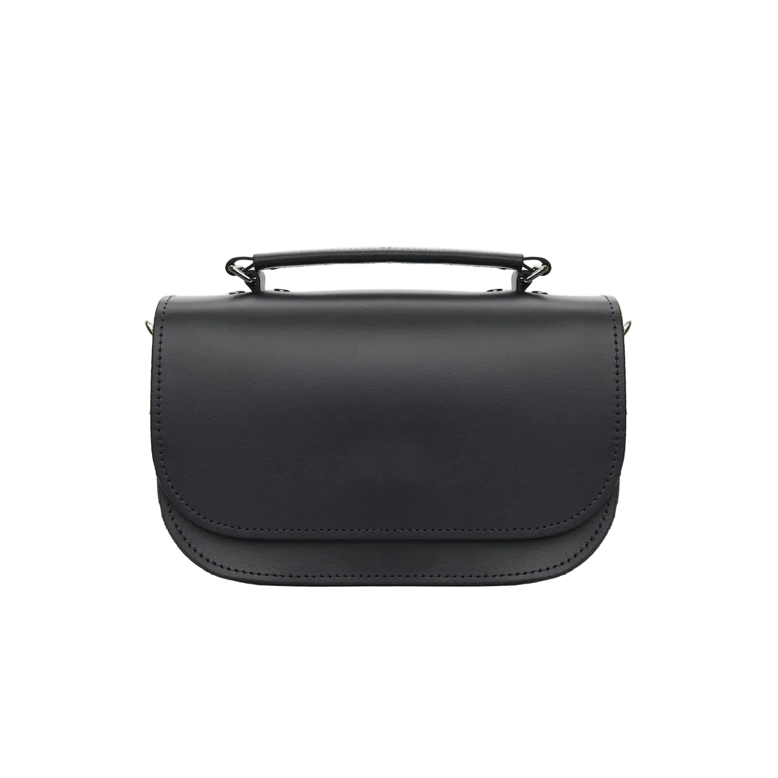 Zatchels Aura Handmade Leather Bag - Navy Blue Clutch Bag emmy-jane-boutique.myshopify.com