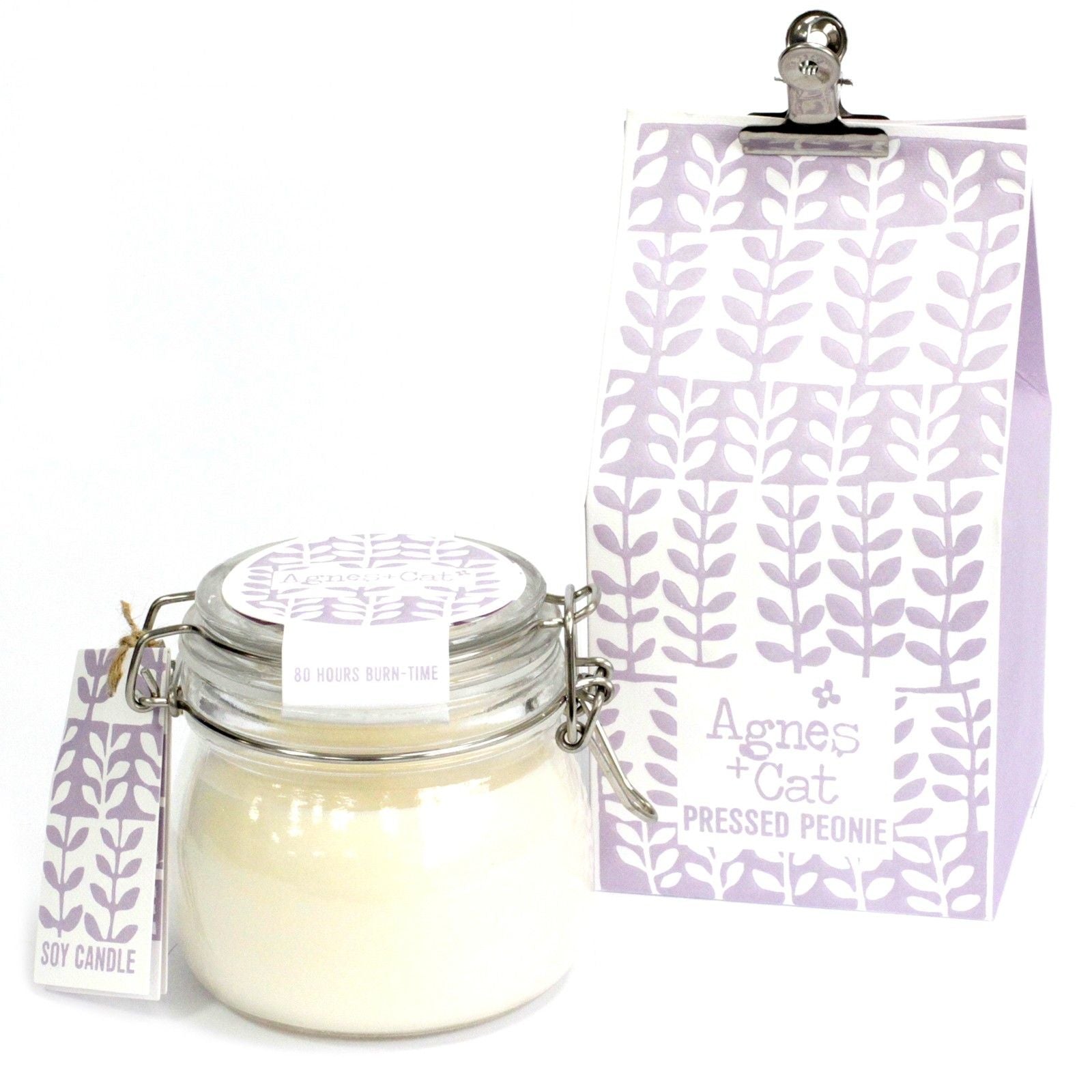 kilner jar soy wax candle