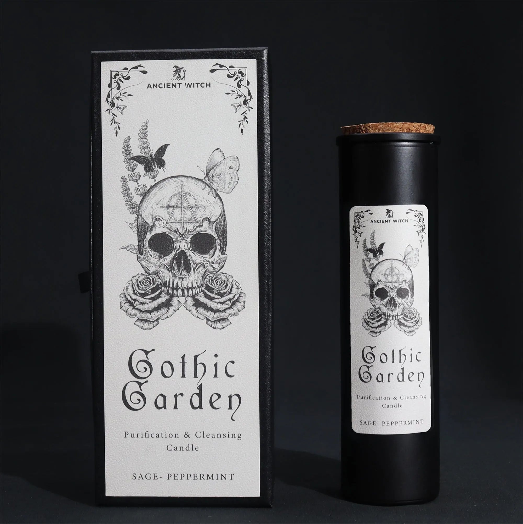 Ancient Wisdom Ancient Witch Ritual Candles - Gothic Garden Gift Boxed Candle Home & Garden > Decor > Candles & Home Fragrances > Candles > Spell and Ritual Candle > Ancient Witch Ritual Candles > Gothic Garden Gift Boxed Candle emmy-jane-boutique.myshopify.com